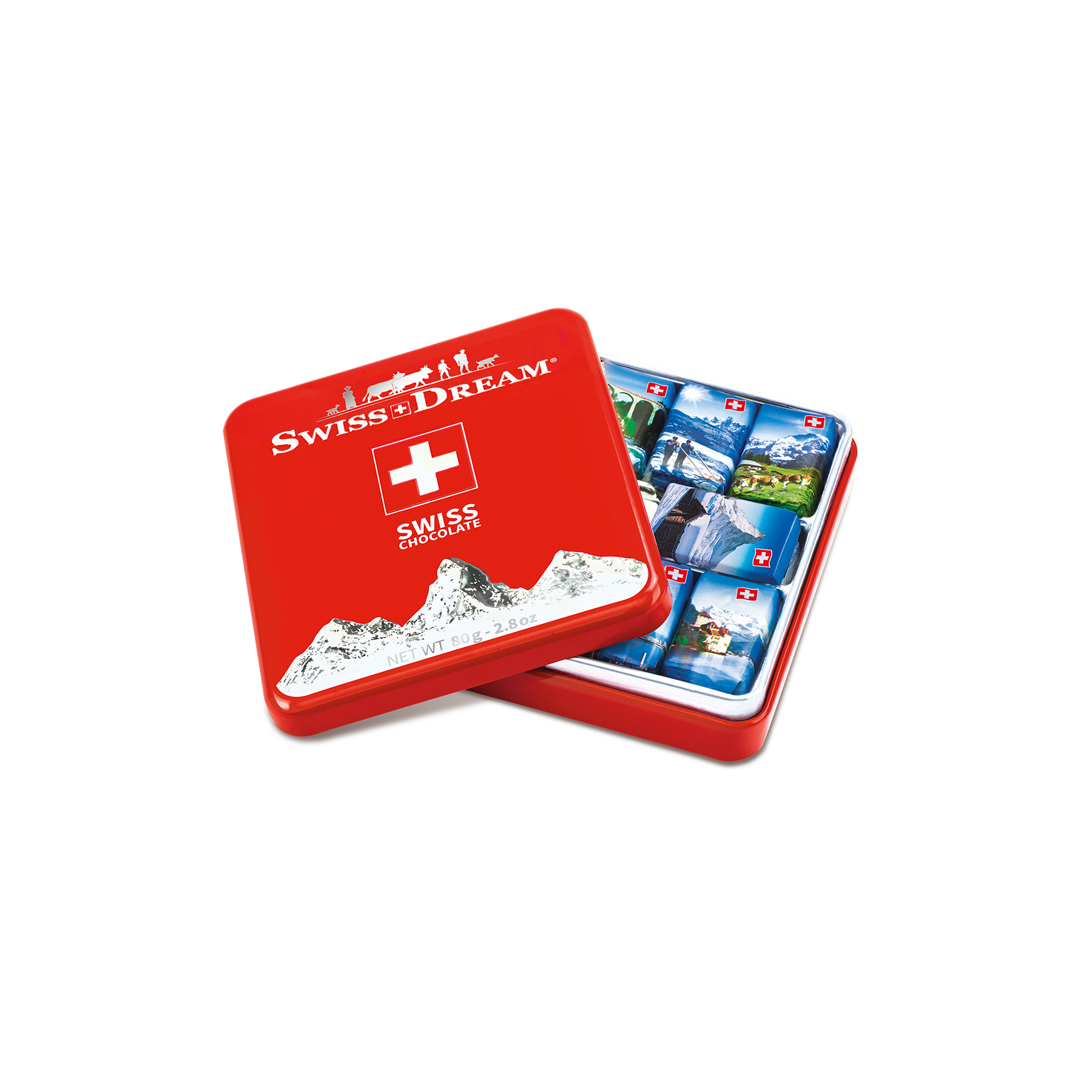 Swiss Dream チョコレート缶 Swiss Box - Swissdream
