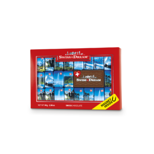 Swiss Dream チョコレート缶 スイスドリーム チョコレートボックス 80g - スイスメイド